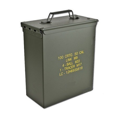Box US kovový na  muníciu CAL.50 LARGE