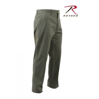 Nohavice CHINOS deluxe, oliv