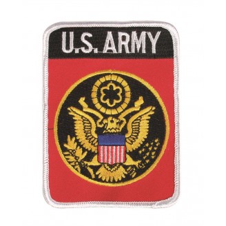 Nášivka U.S. ARMY, červená