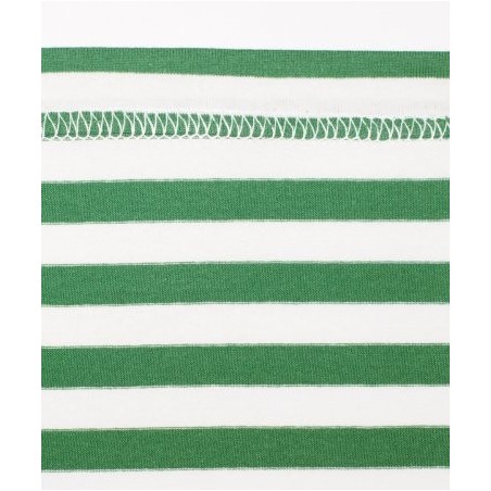 Tričko námornícke dl. rukáv, zelený prúžok